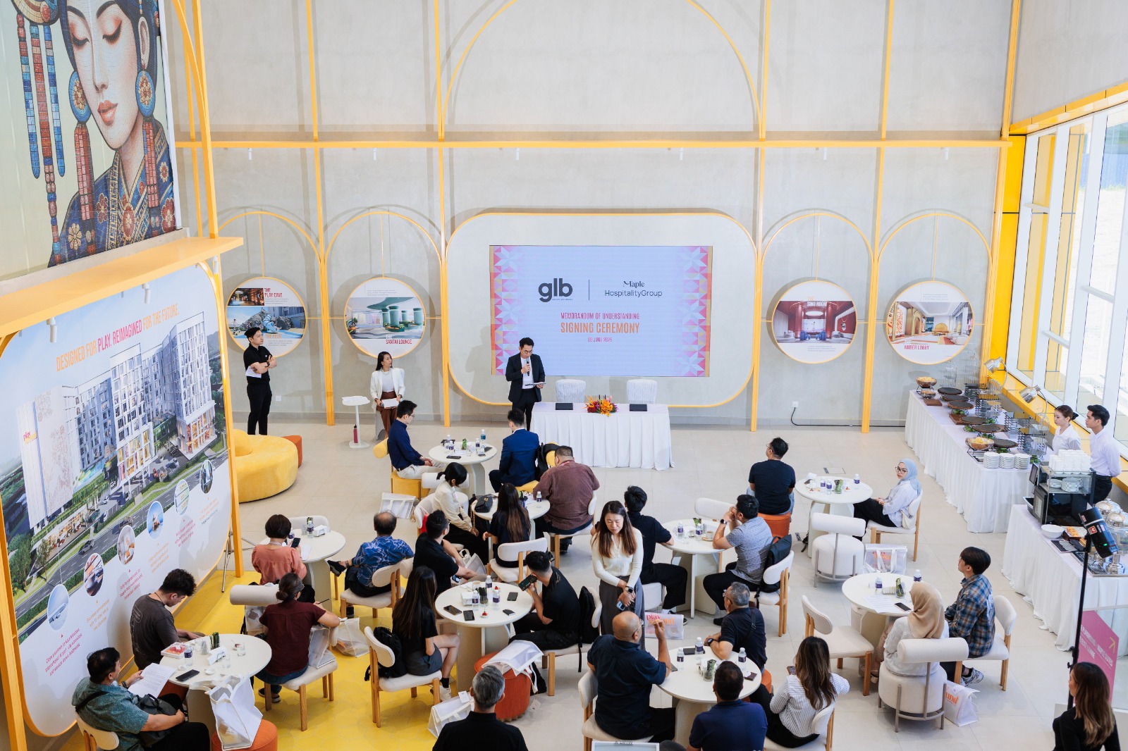 Golden Land Berhad x Maple Hospitality Group MOU Signing Ceremony 